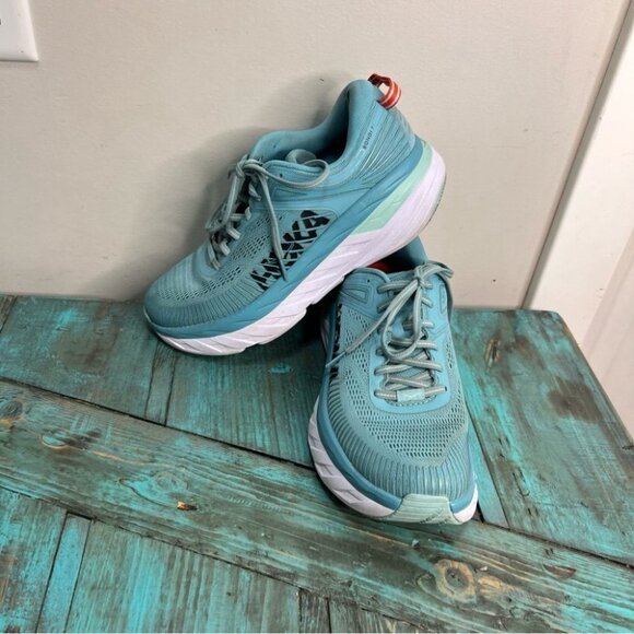 Hoka One One Bondi 7 Road Running Shoes Size 8.5 - Picture 2 of 16